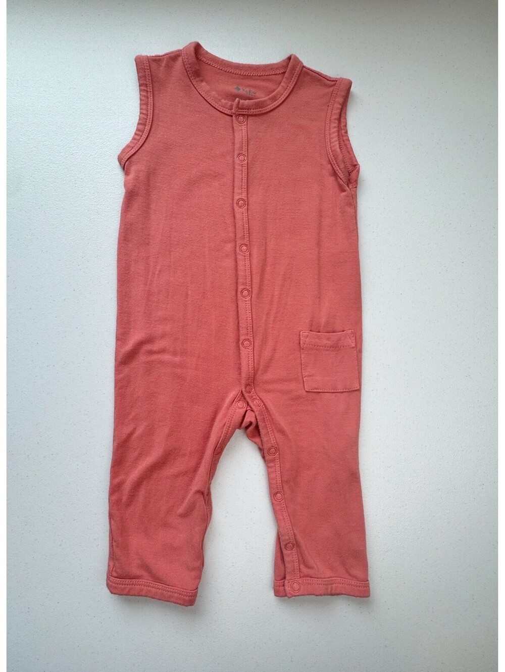 Kyte Baby Sleeveless Bamboo One Piece 3-6 Months